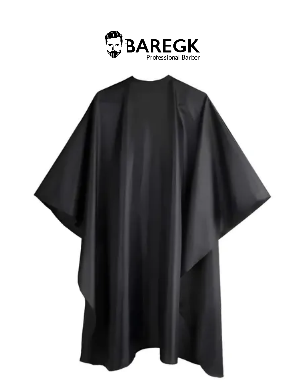 CAPA DE CORTE NEGRO LISO BAREGK