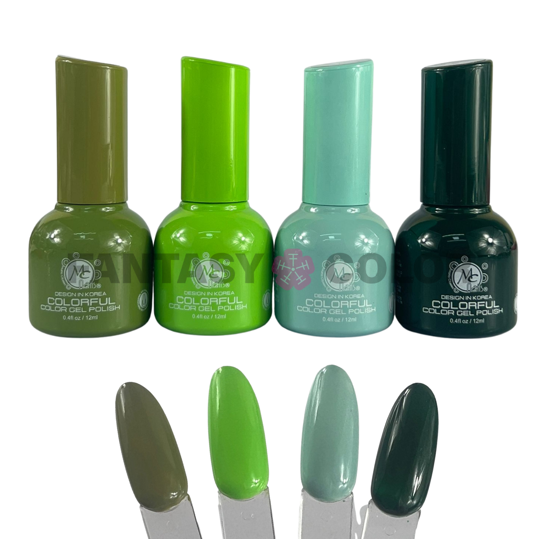 Colección "K" COLORFUL MC NAILS - 3 PASOS