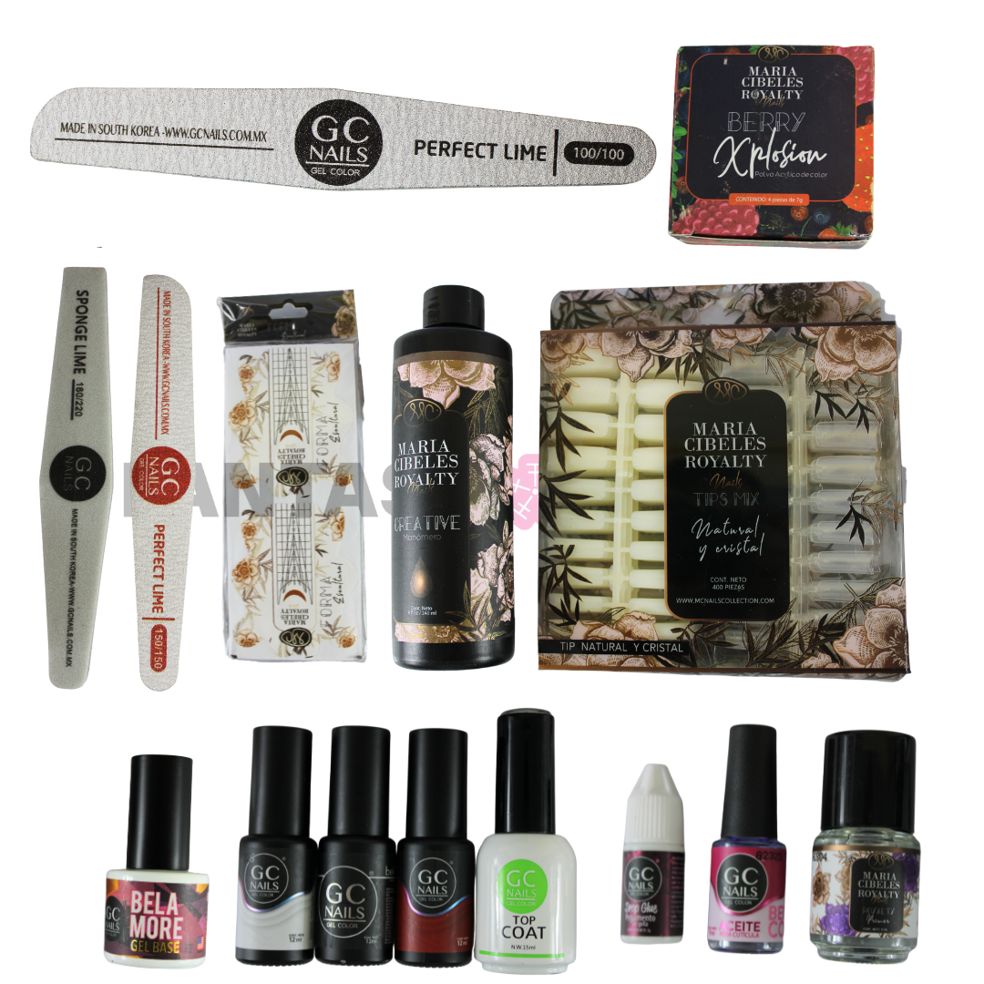 KIT MARIA CIBELES - GEL/ACRILICO