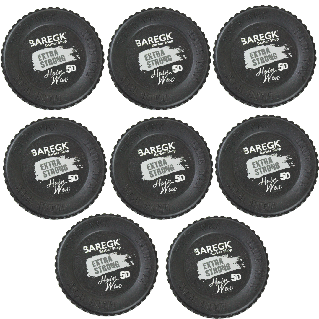 KIT DE 8 CERAS PARA CABELLO BAREGK EXTRA STRONG