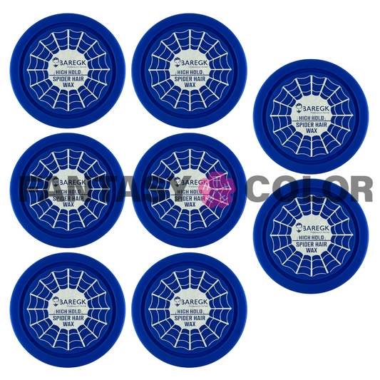 KIT DE 8 CERAS PARA CABELLO BAREGK SPIDER SUPER HIGH
