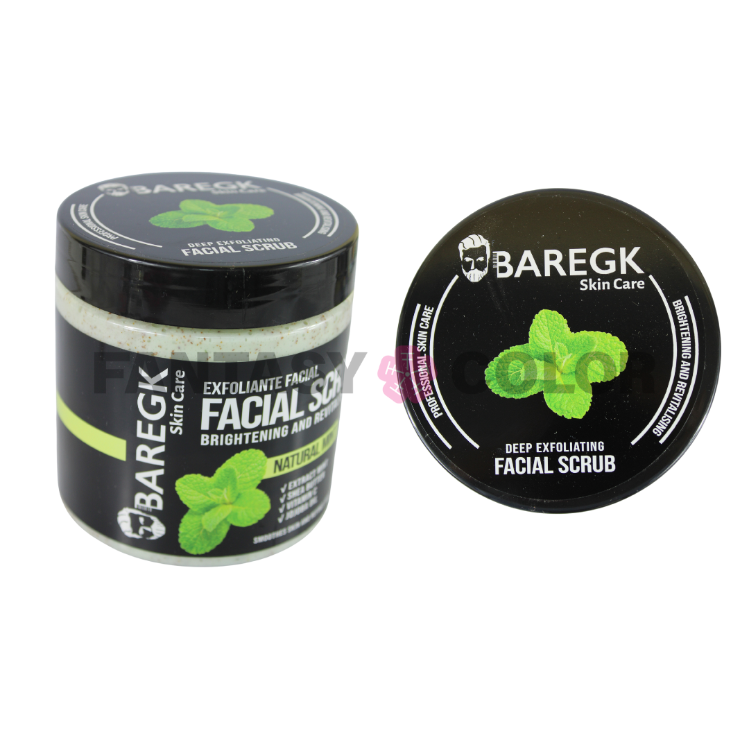 EXFOLIANTE FACIAL NATURAL MINT BAREGK