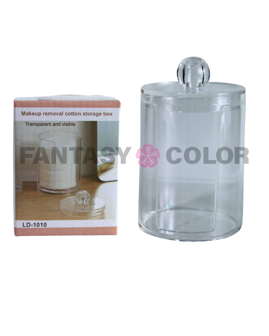 PORTA PADS FACIAL LISO ACRILICO LD-1010