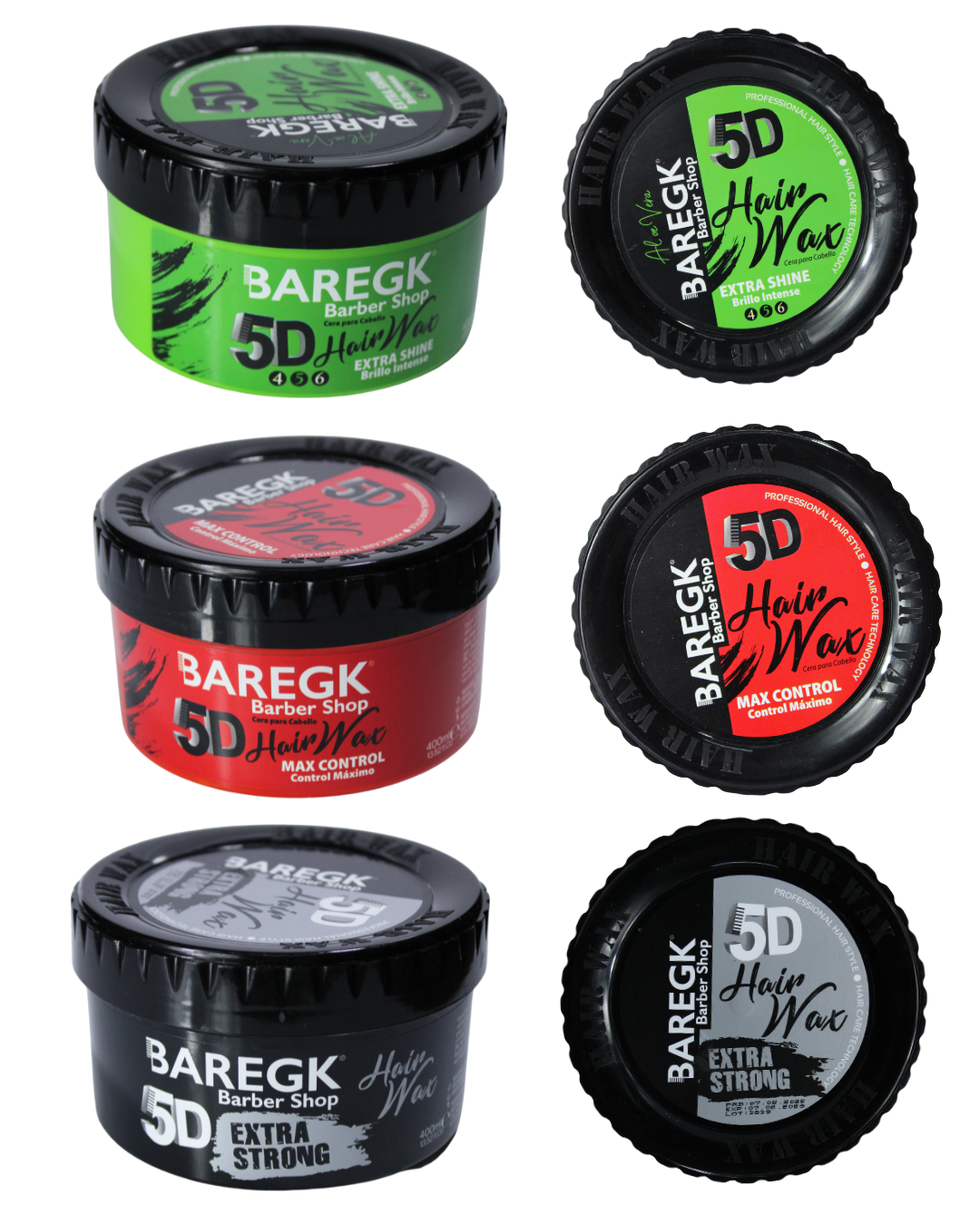 SET DE 3 CERA BAREGK 400 ML - VARIADO