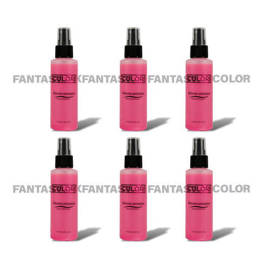 SET DE 6 SOLUCIÓN ANTISÉPTICA 4 OZ COLORI