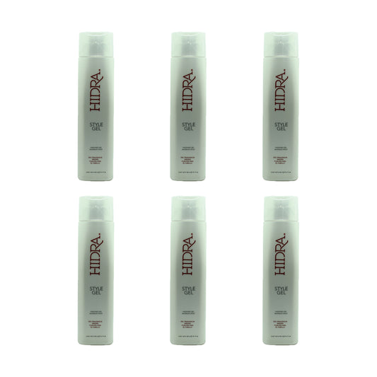 SET DE 6 HIDRA STYLE GEL 300 ML