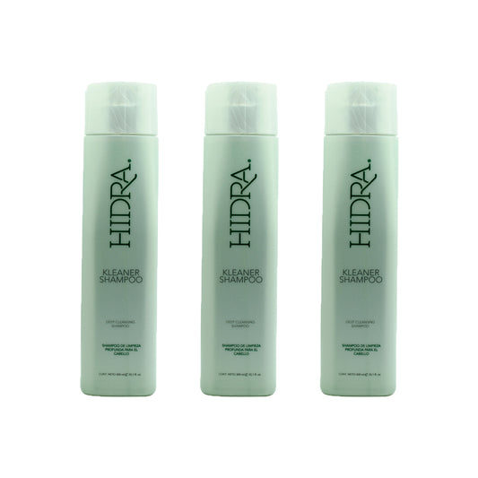 SET DE 3 HIDRA KLEANER SHAMPOO 300 ML
