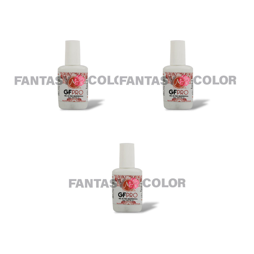 SET DE 3 GEL EN FRIO PROF.  MC NAILS