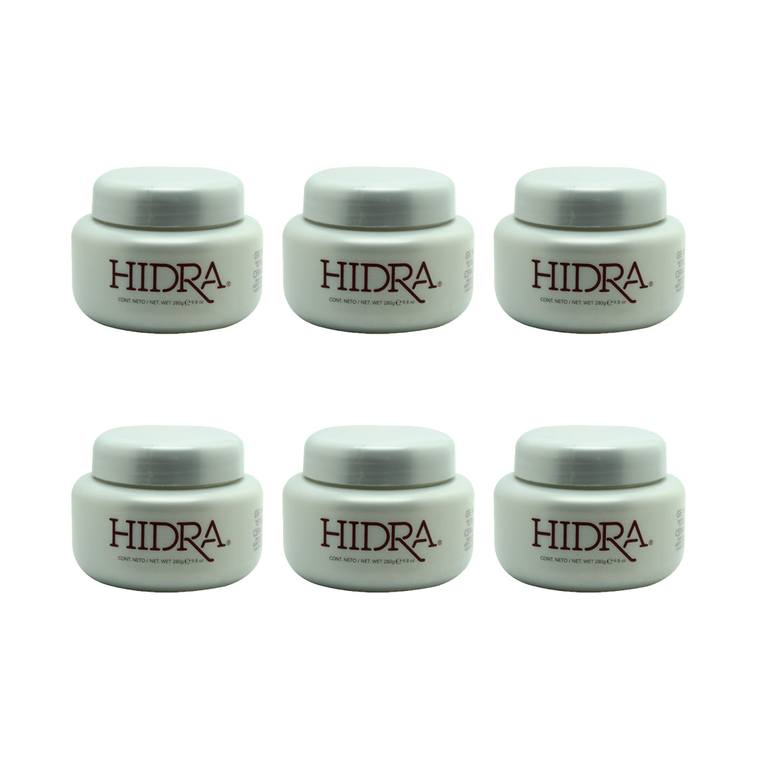 SET DE 6 HIDRA GEL WAX NATURAL 280 G