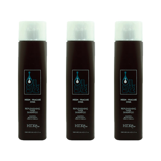 SET DE 3 HIDRA ESSENCIALS SHAMPOO 300 ML