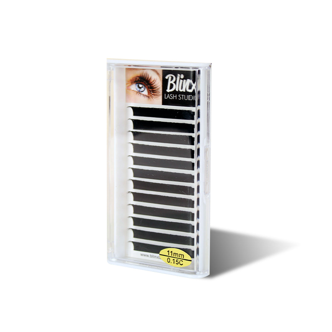 PAQUETE DE PESTAÑAS 1X1 11MM 0.15 C