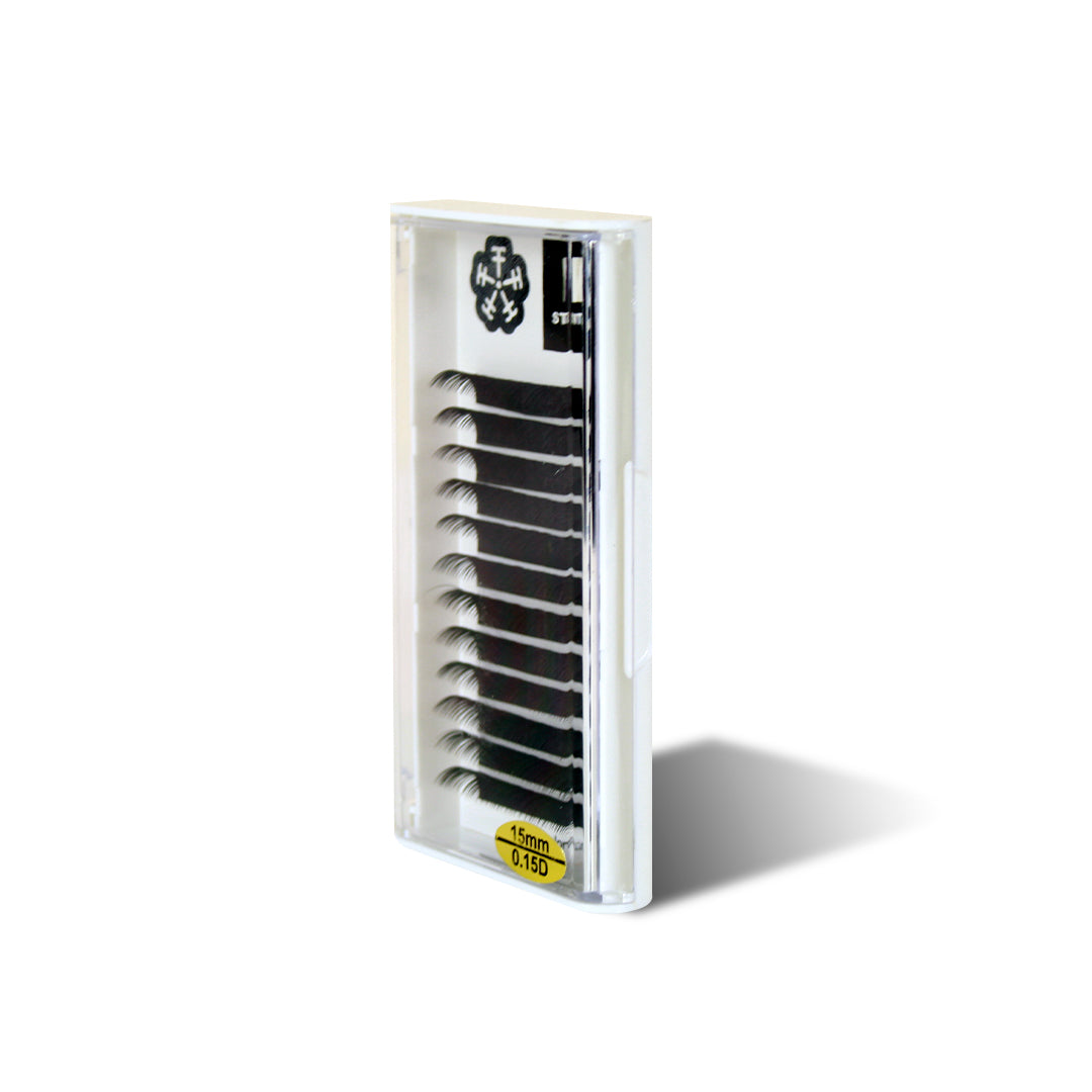 PAQUETE DE PESTAÑAS 1X1 15MM 0.15 D