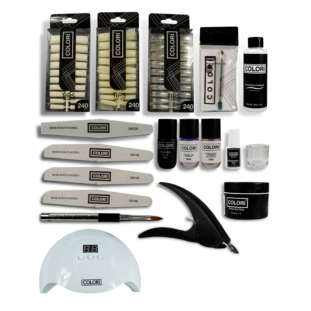 KIT DE ACRILICO COLORI