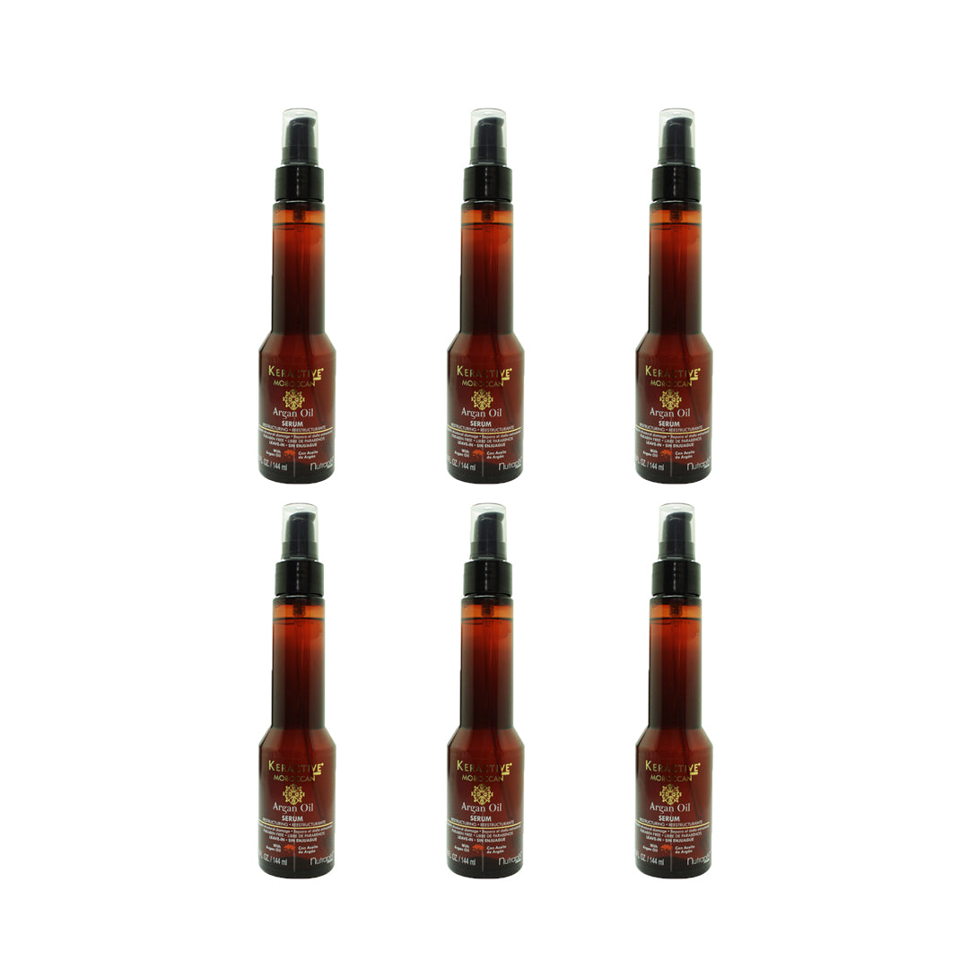SET DE 6 ARGAN OIL 144 ML NUTRAPEL
