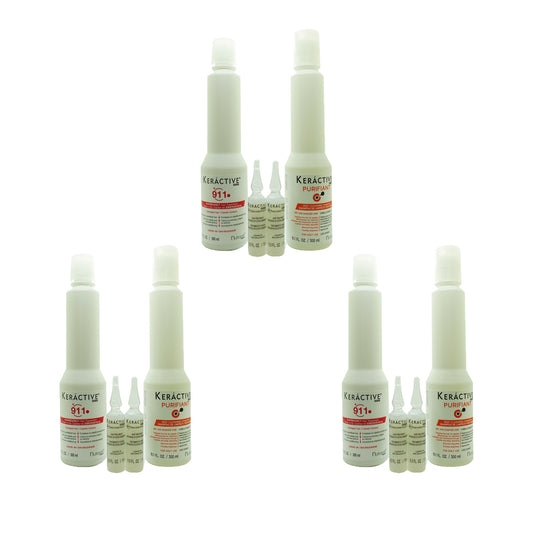SET DE 3 KIT KERACTIVE 911 NUTRAPEL