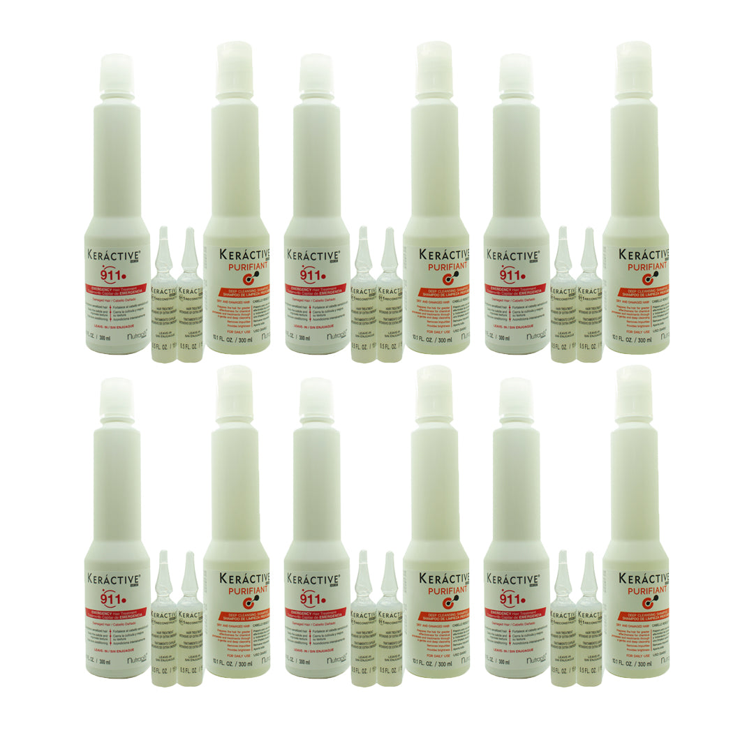 SET DE 6 KIT KERACTIVE 911 NUTRAPEL