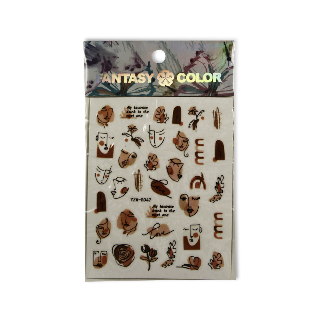 STICKER FANTASY COLOR