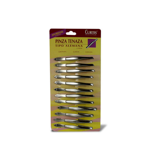 PINZA TENAZA TIPO ALEMANA C/12 PIEZAS