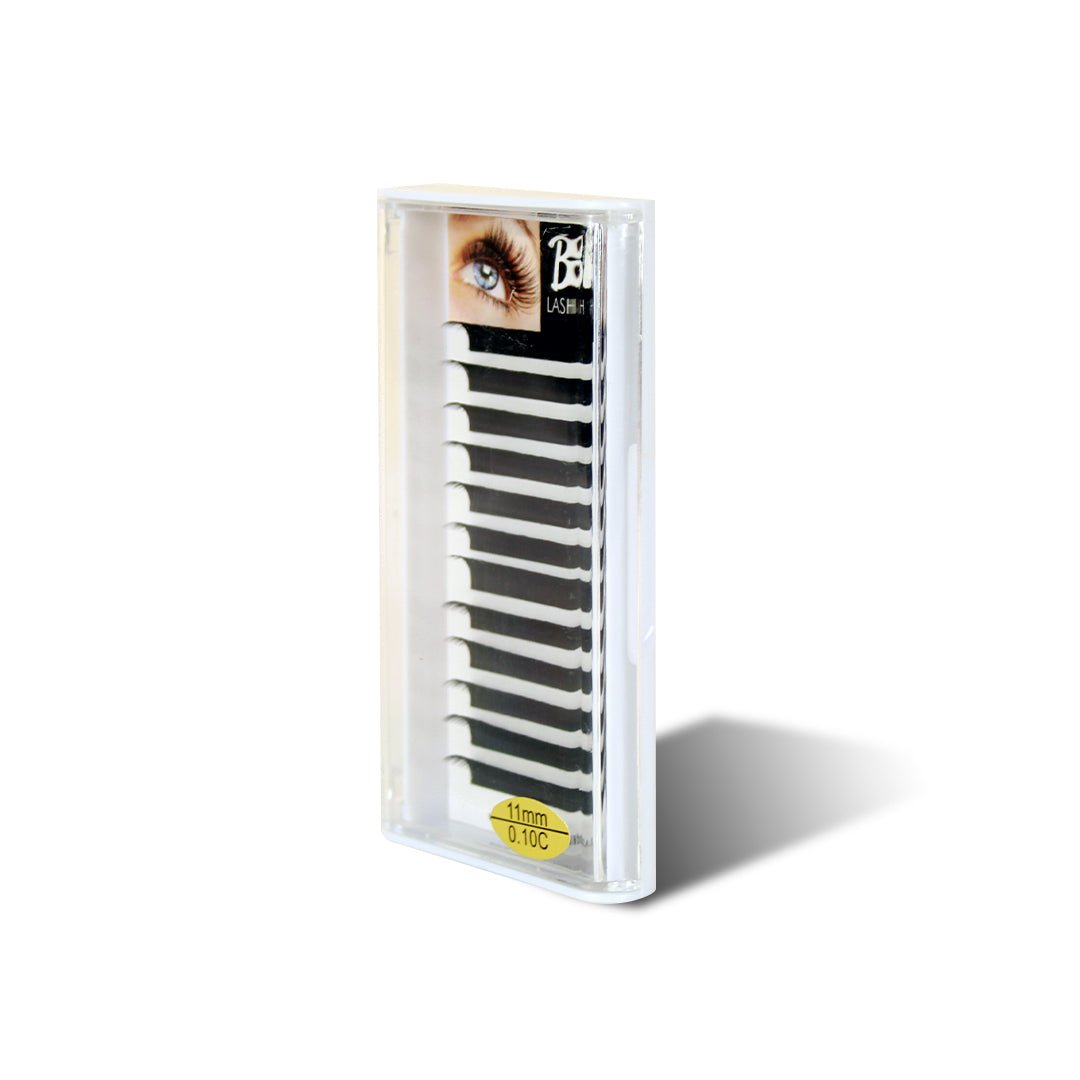 PAQUETE DE PESTAÑAS 1X1 11MM 0.10 C