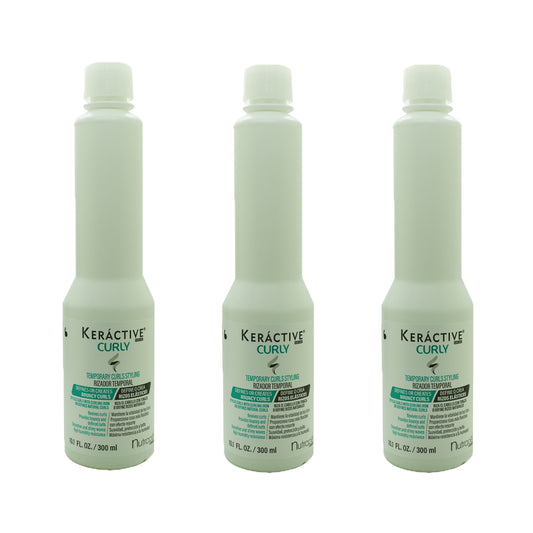 SET DE 3 KERACTIVE CURLY NUTRAPEL 300 ML