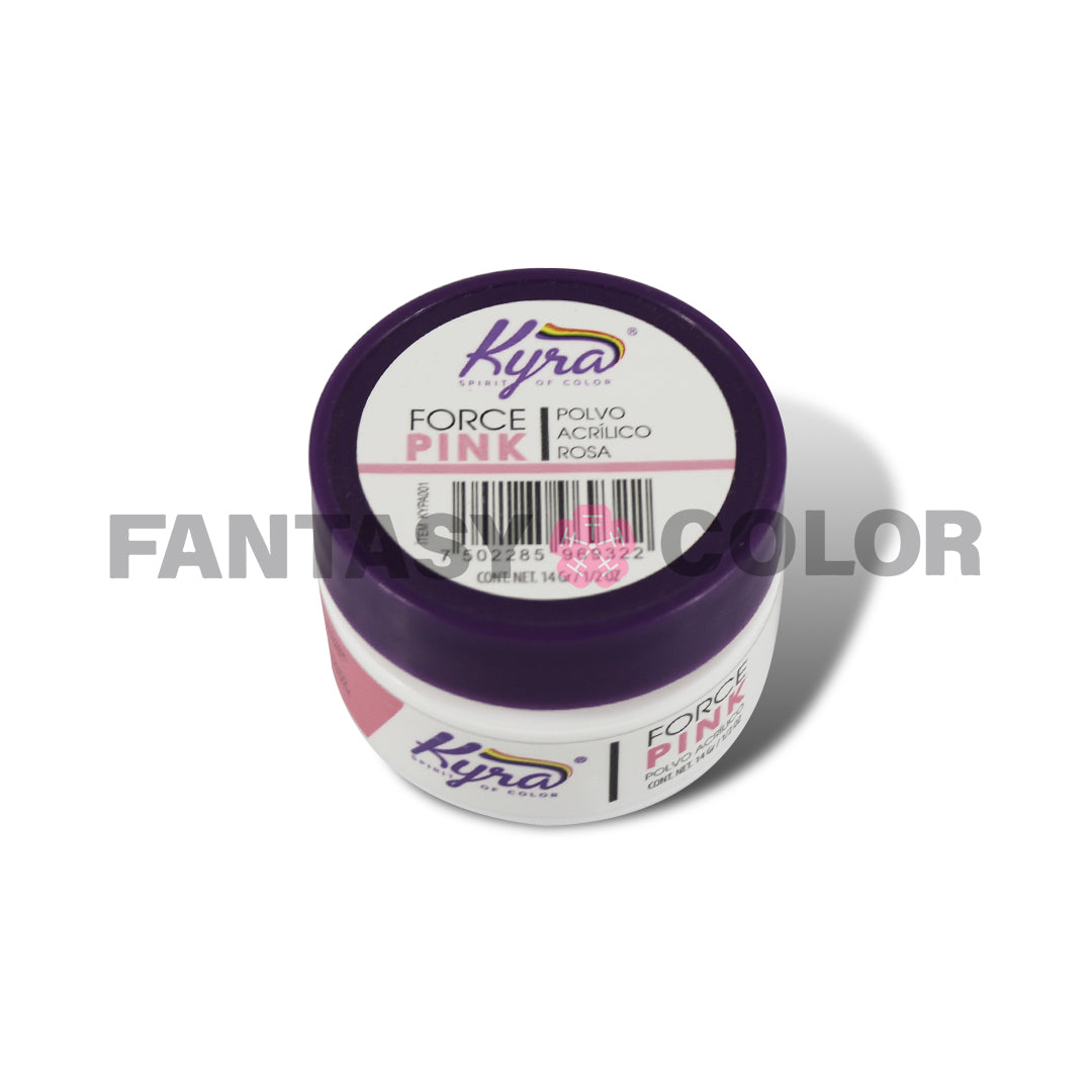 POLVO ACRILICO ROSA 1/2 OZ KYRA