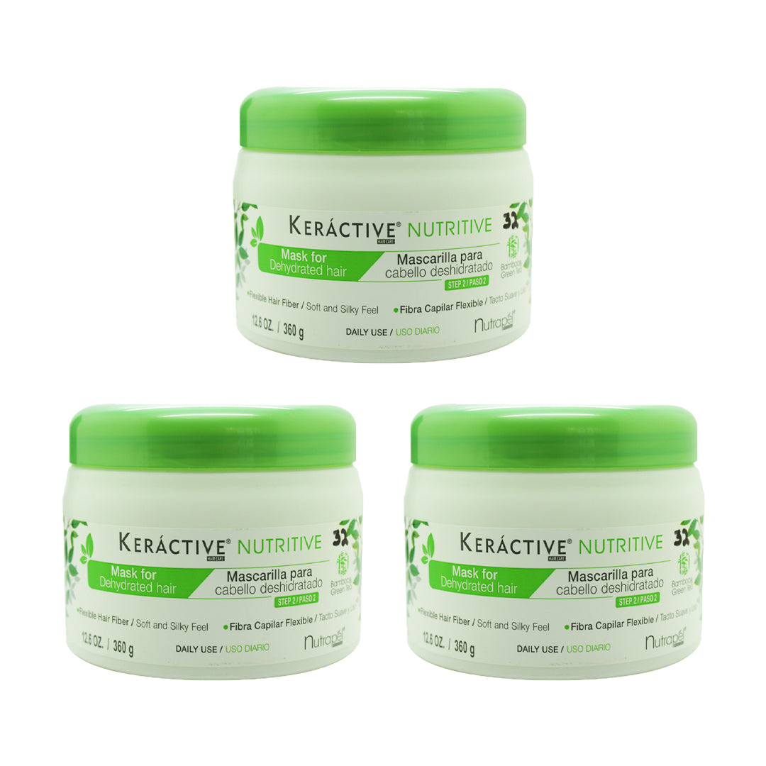 SET DE 3 KERATIVE NUTRITIVE NUTRAPEL 360 G