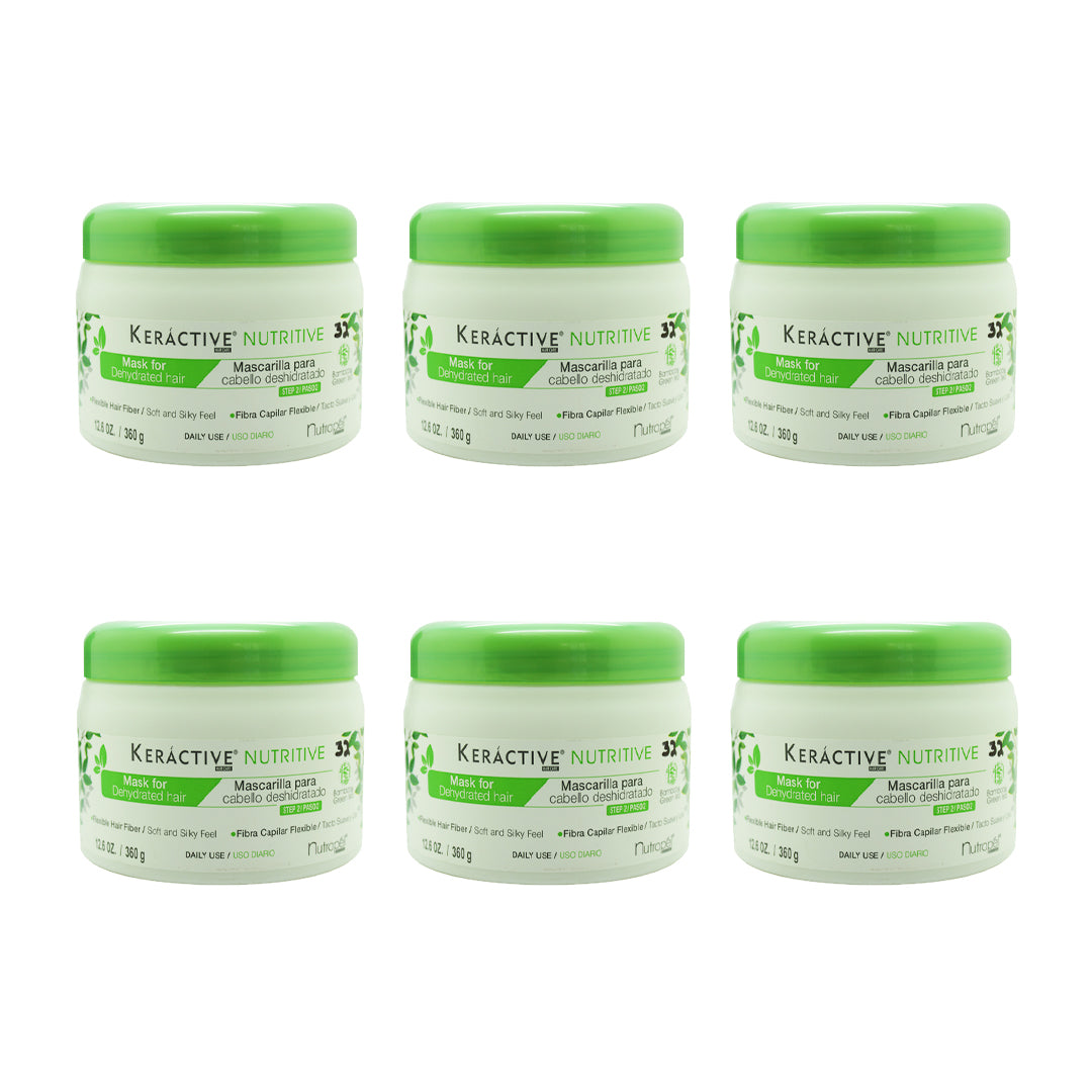 SET DE 6 KERATIVE NUTRITIVE NUTRAPEL 360 G