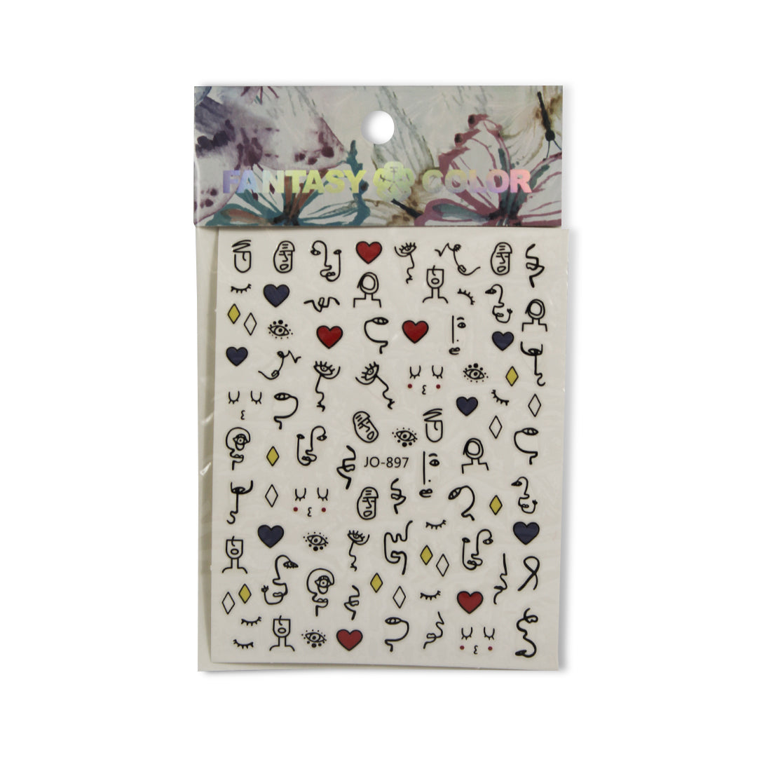 STICKER FANTASY COLOR