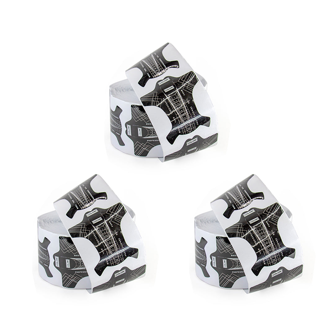 SET DE 3 FORMAS COLORI ROLLO 500 PZ