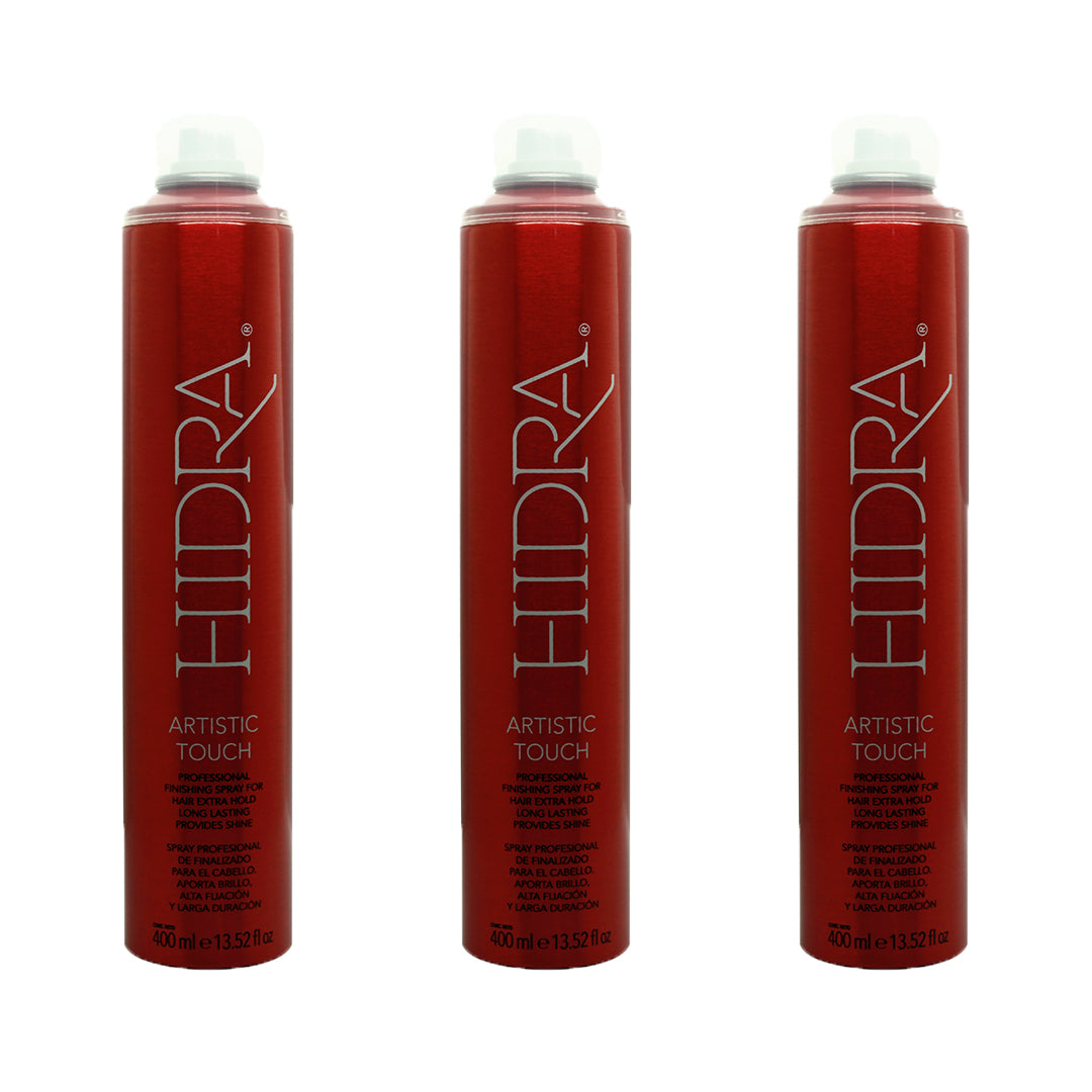 SET DE 3 HIDRA ARTISTIC TOUCH SPRAY 400 ML