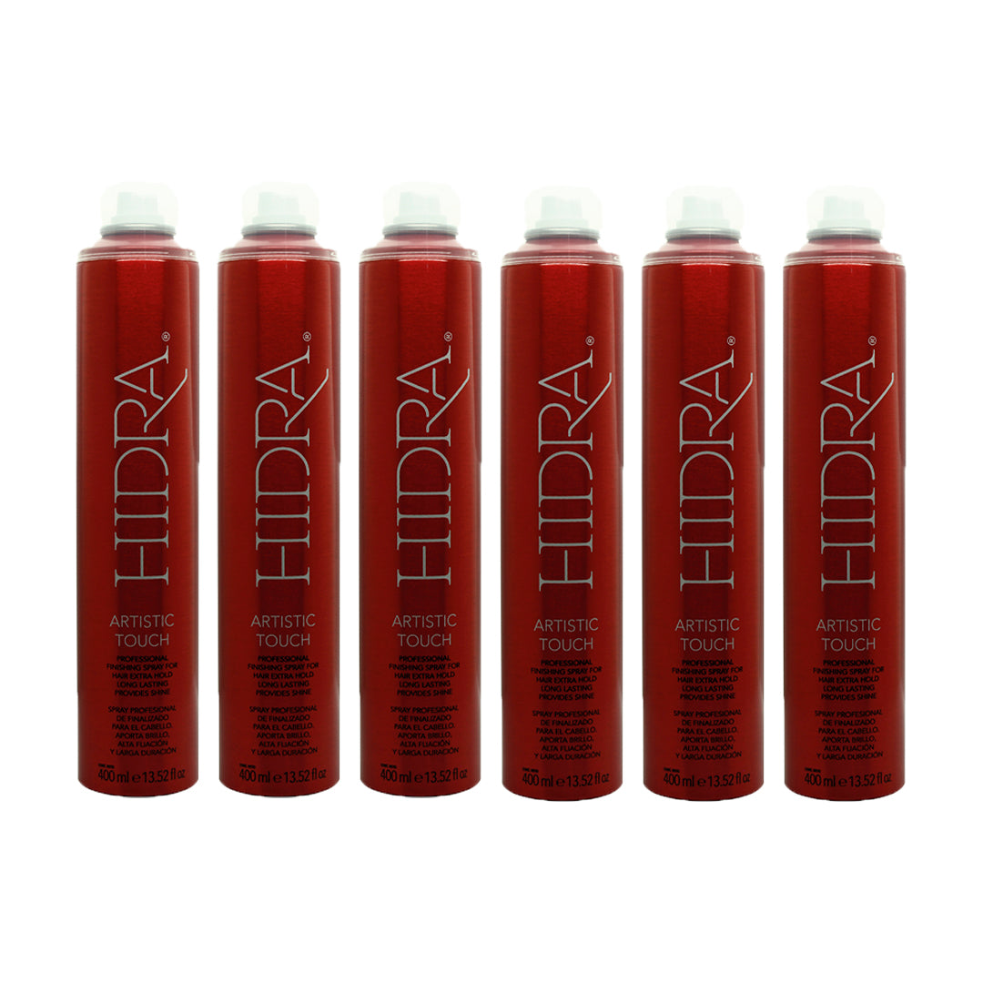SET DE 6 HIDRA ARTISTIC TOUCH SPRAY 400 ML