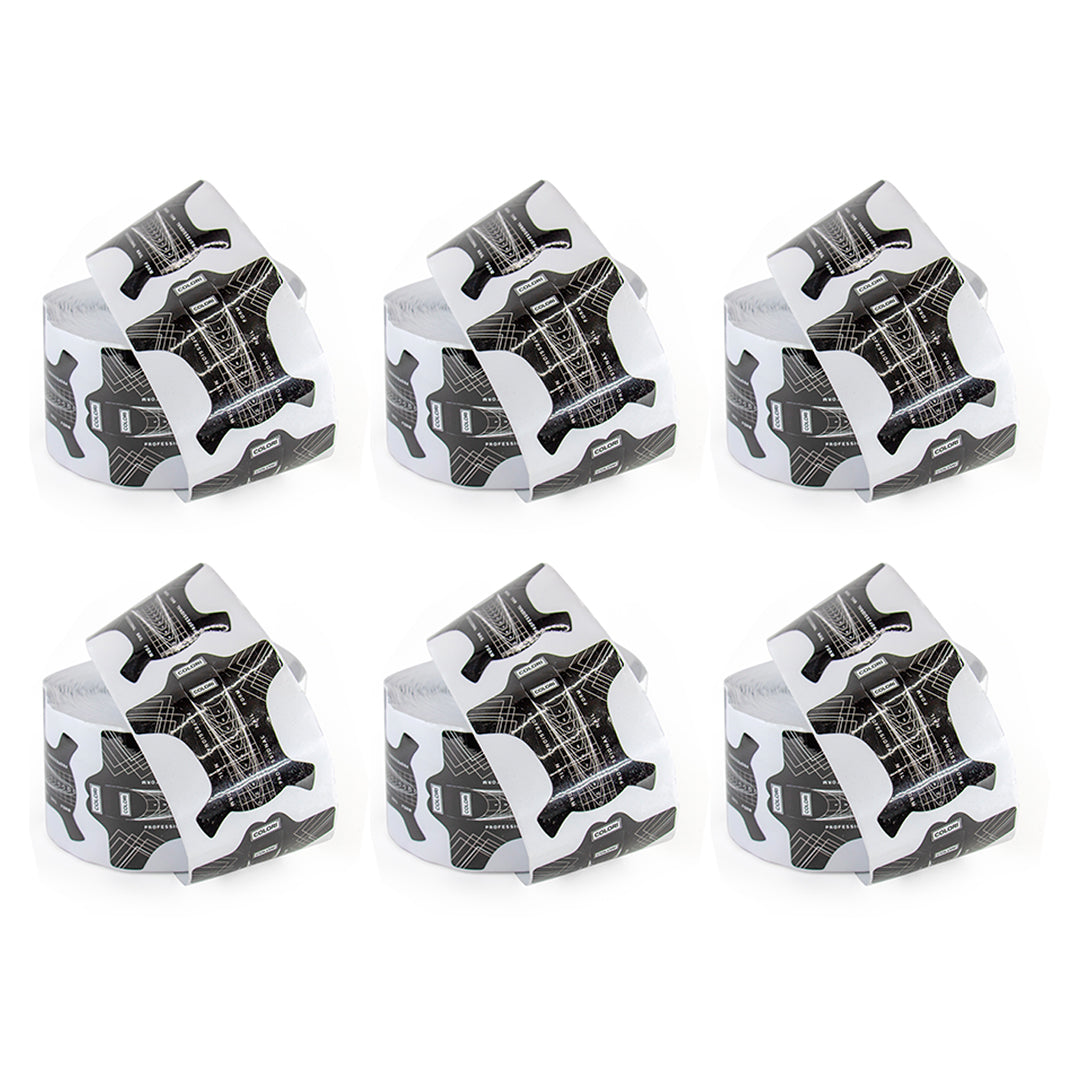 SET DE 6 FORMAS COLORI ROLLO 500 PZ