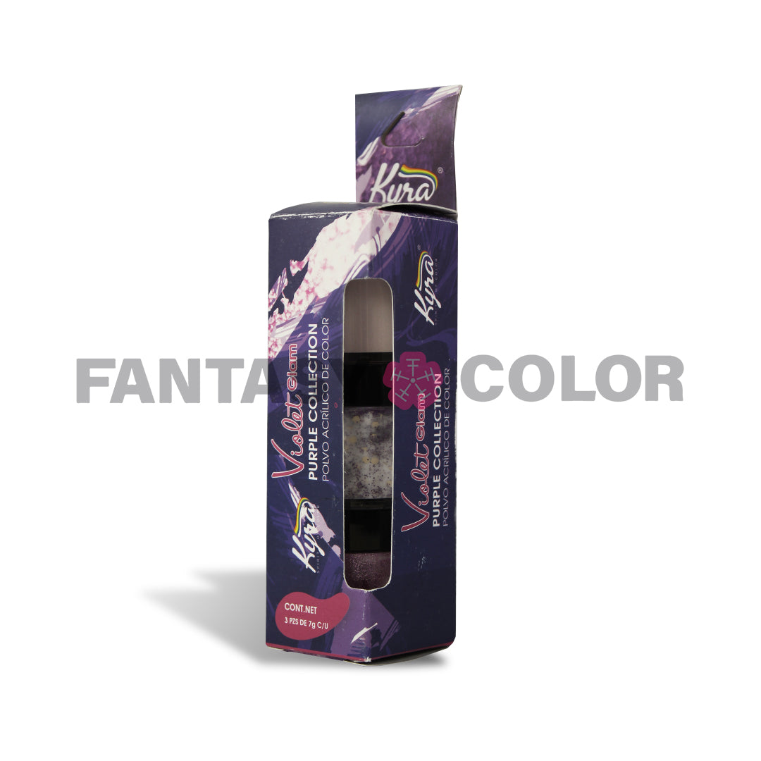 COLECCIÓN VIOLET GLAM C/3 PZ KYRA