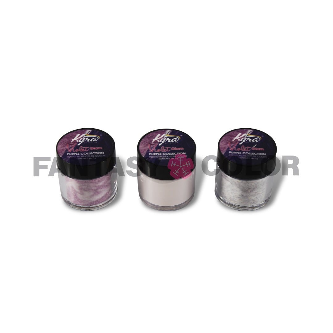 COLECCIÓN VIOLET GLAM C/3 PZ KYRA
