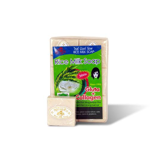 JABON DE ARROZ PARA ROSTRO C/12 PIEZAS