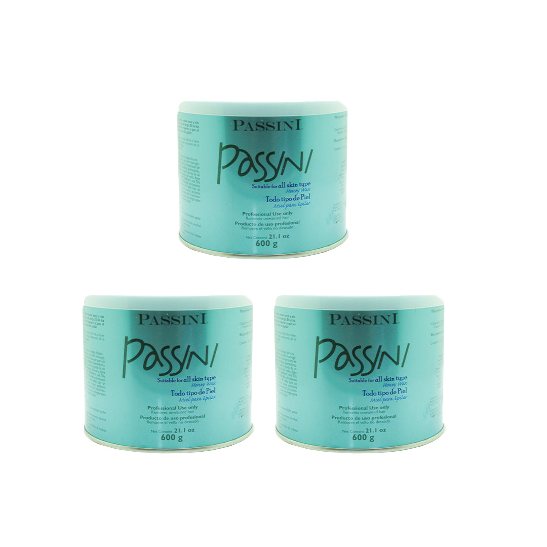 SET DE 3 CERAS - TODO TIPO DE PIEL- 600 GR PASSINI