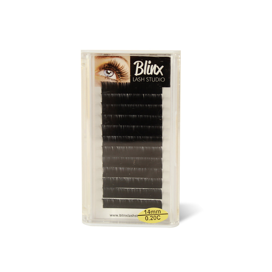 PAQUETE DE PESTAÑAS 1X1 14MM 0.20 C
