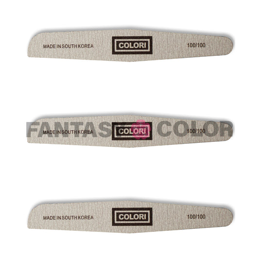 SET DE 3 LIMAS PROFESIONAL COLORI 100/100