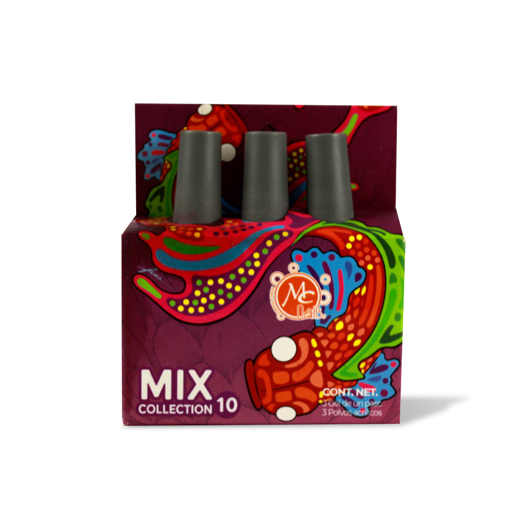 MIX DE GEL Y ACRILICO DEL MISMO TONO MC