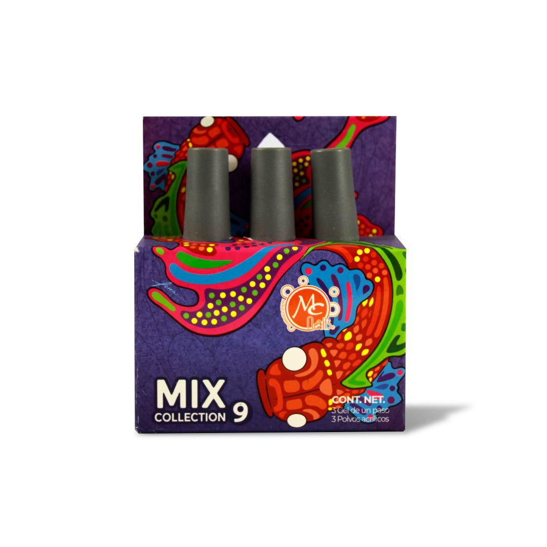 MIX DE GEL Y ACRILICO DEL MISMO TONO MC