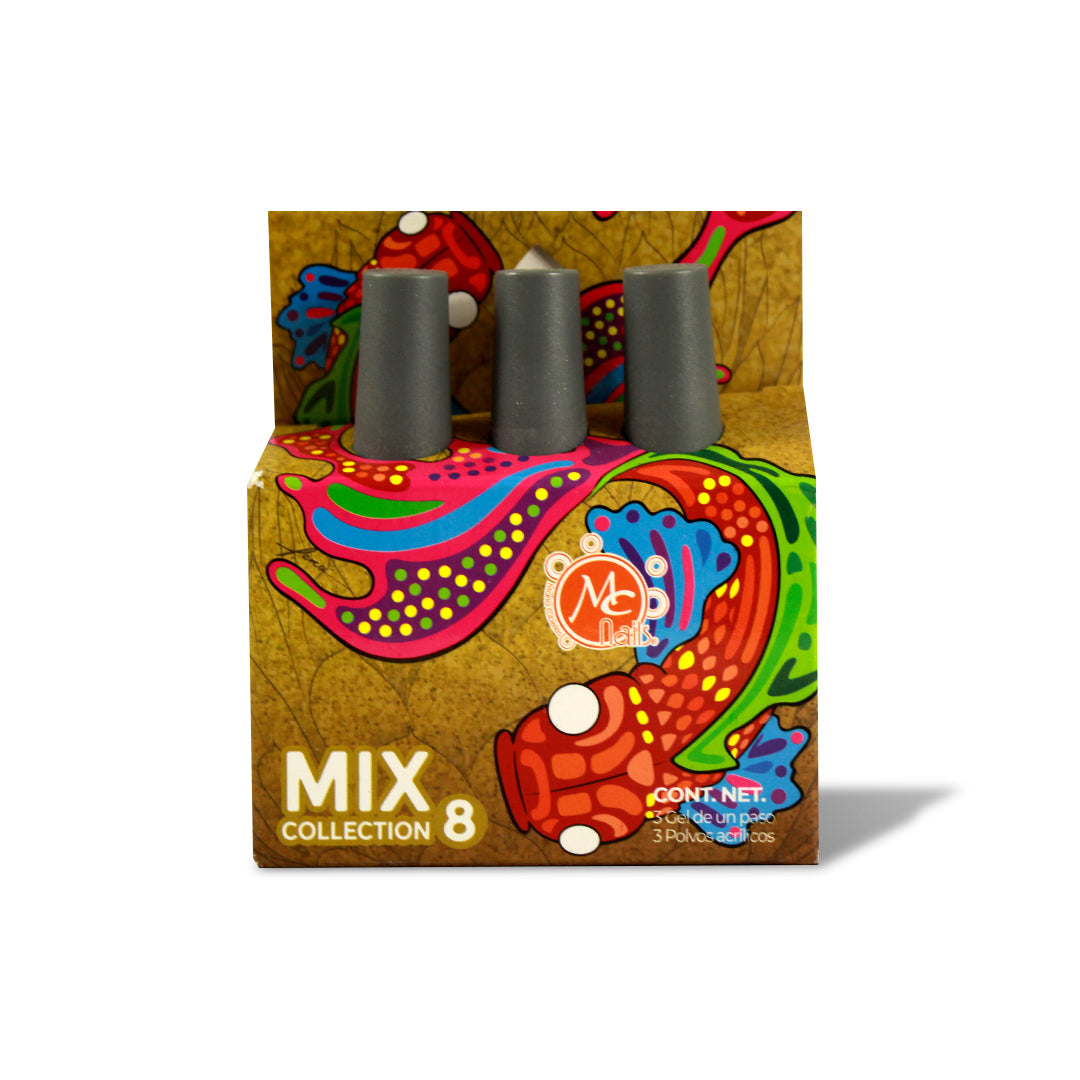 MIX DE GEL Y ACRILICO DEL MISMO TONO MC