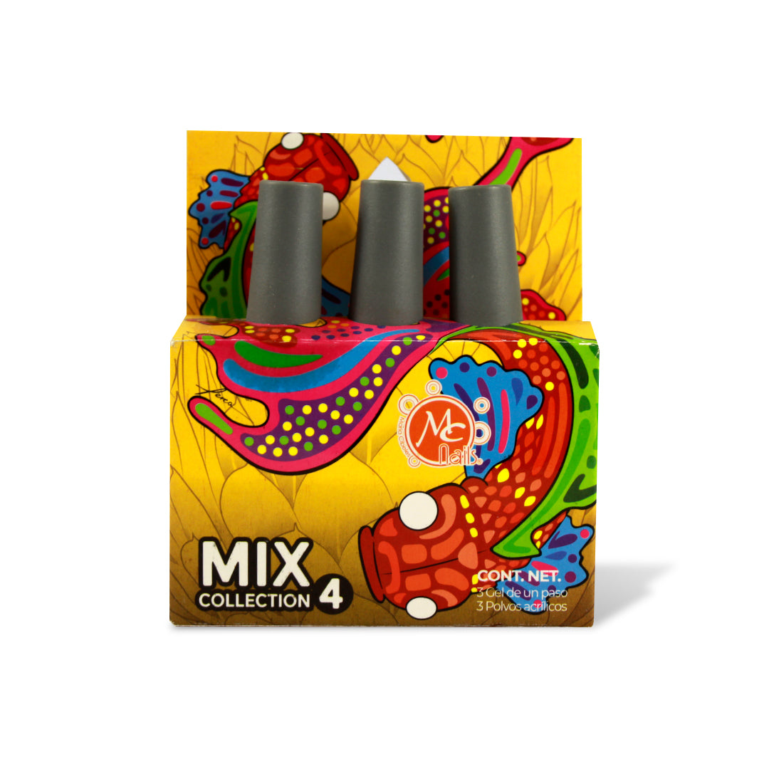 MIX DE GEL Y ACRILICO DEL MISMO TONO MC
