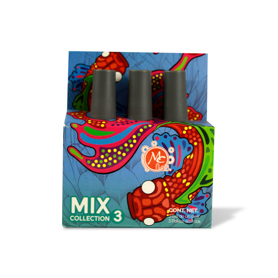 MIX DE GEL Y ACRILICO DEL MISMO TONO MC