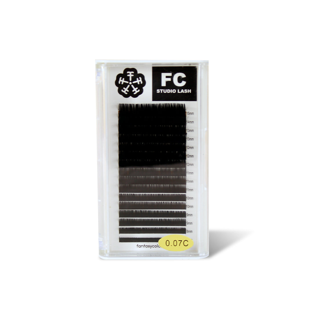 PAQUETE DE PESTAÑAS 1X1 0.07 C