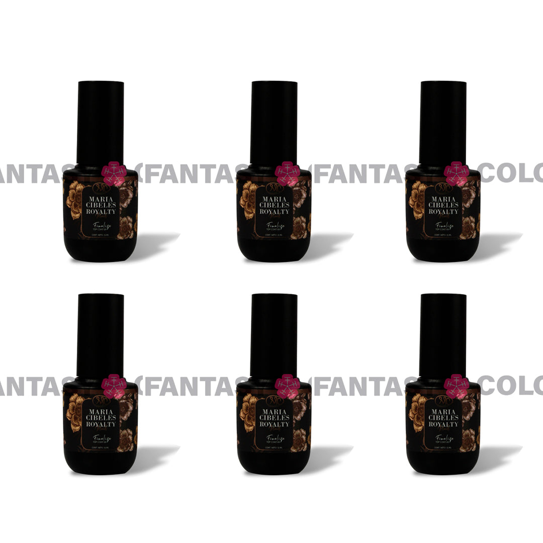 SET DE 6 TOP COAT UV MC ROYALTY