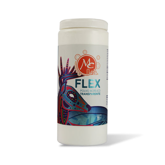 POLVO ACRILICO TRANSPARENTE 16 OZ MC NAILS