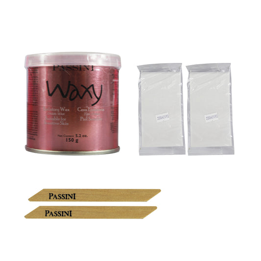 KIT DE CERA-PIEL SENSIBLE - 150 GR PASSINI