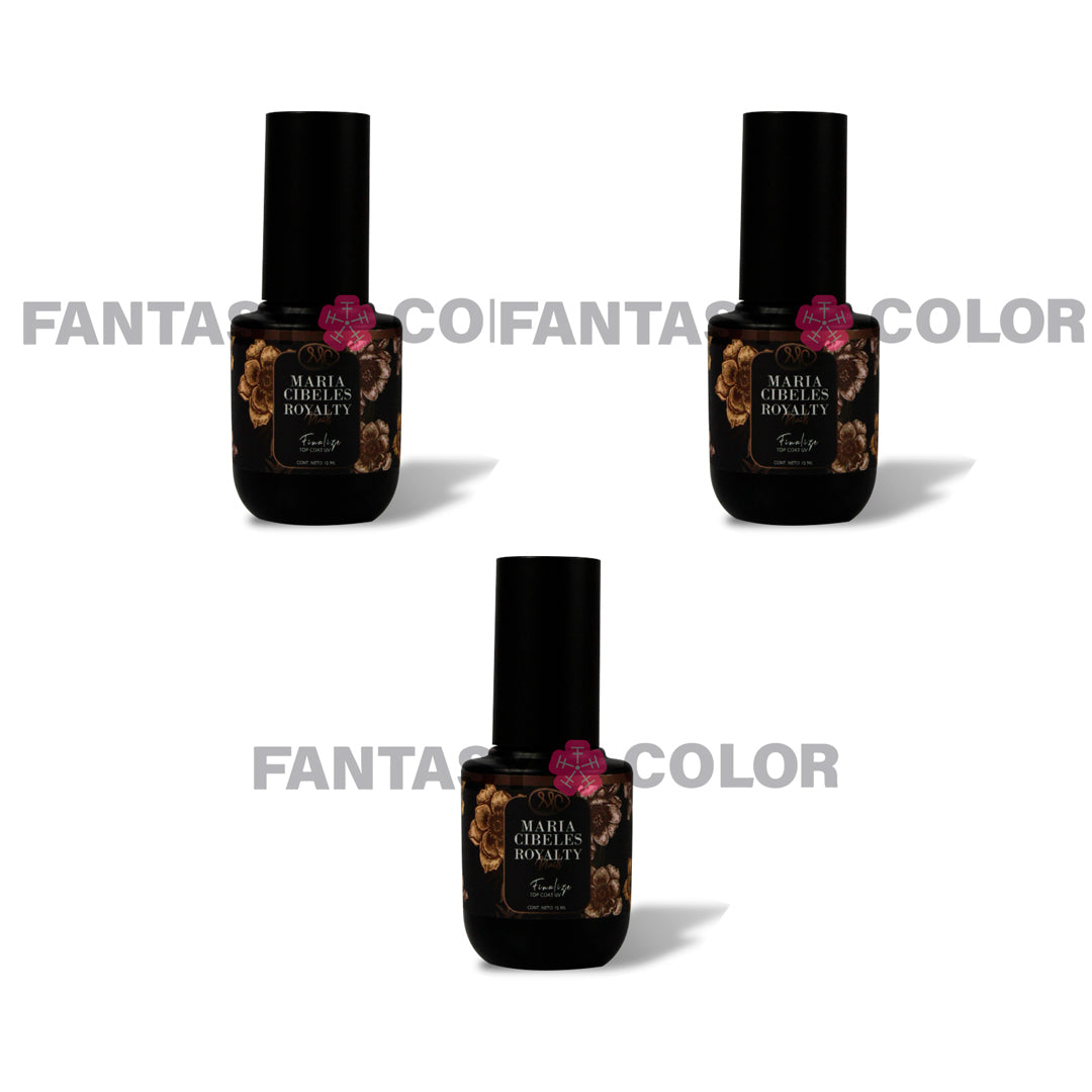 SET DE 3 TOP COAT UV MC ROYALTY
