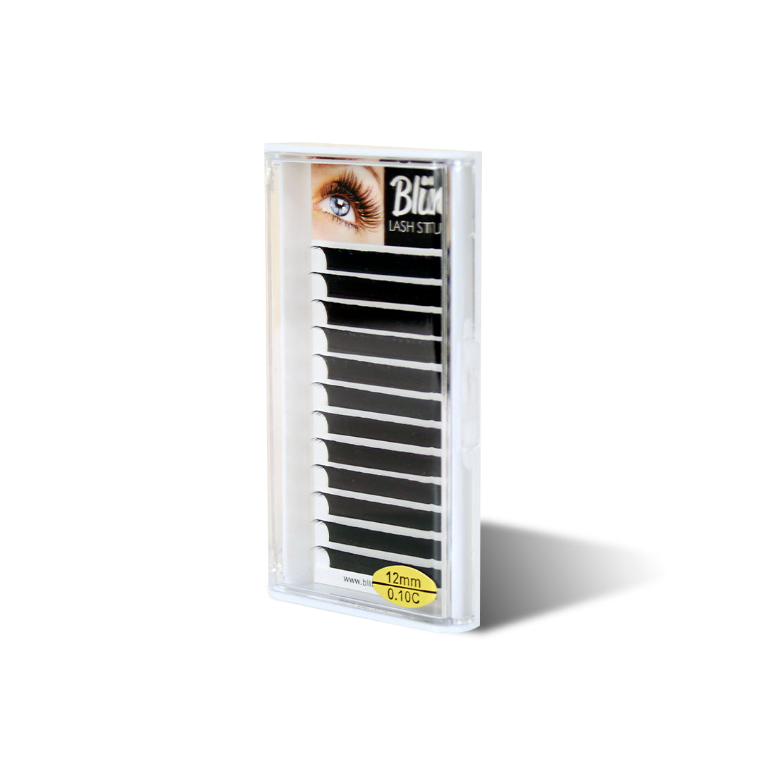 PAQUETE DE PESTAÑAS 1X1 12MM 0.10 C