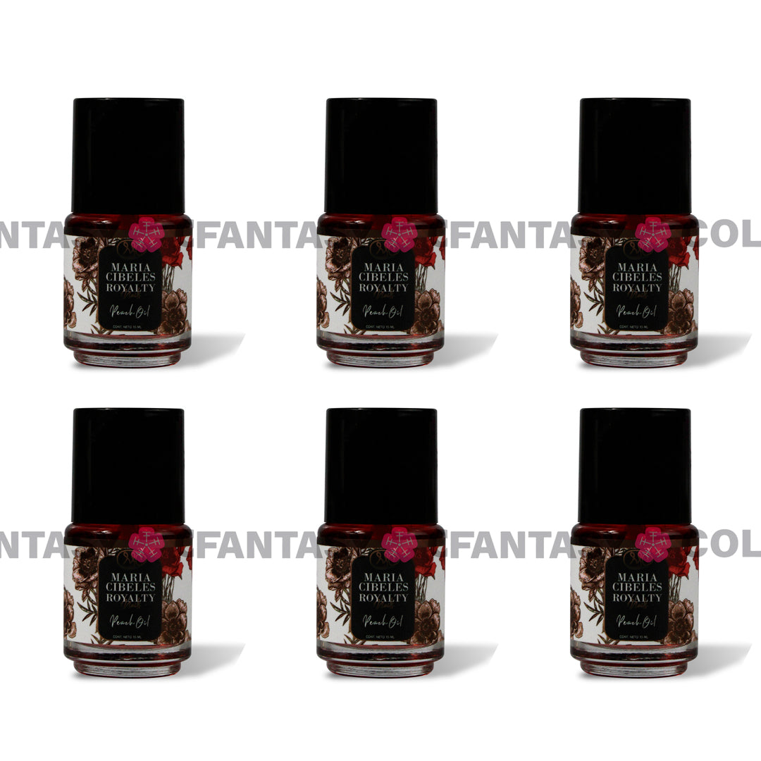 SET DE 6 ACEITES PARA CUTICULA MC ROYALTY
